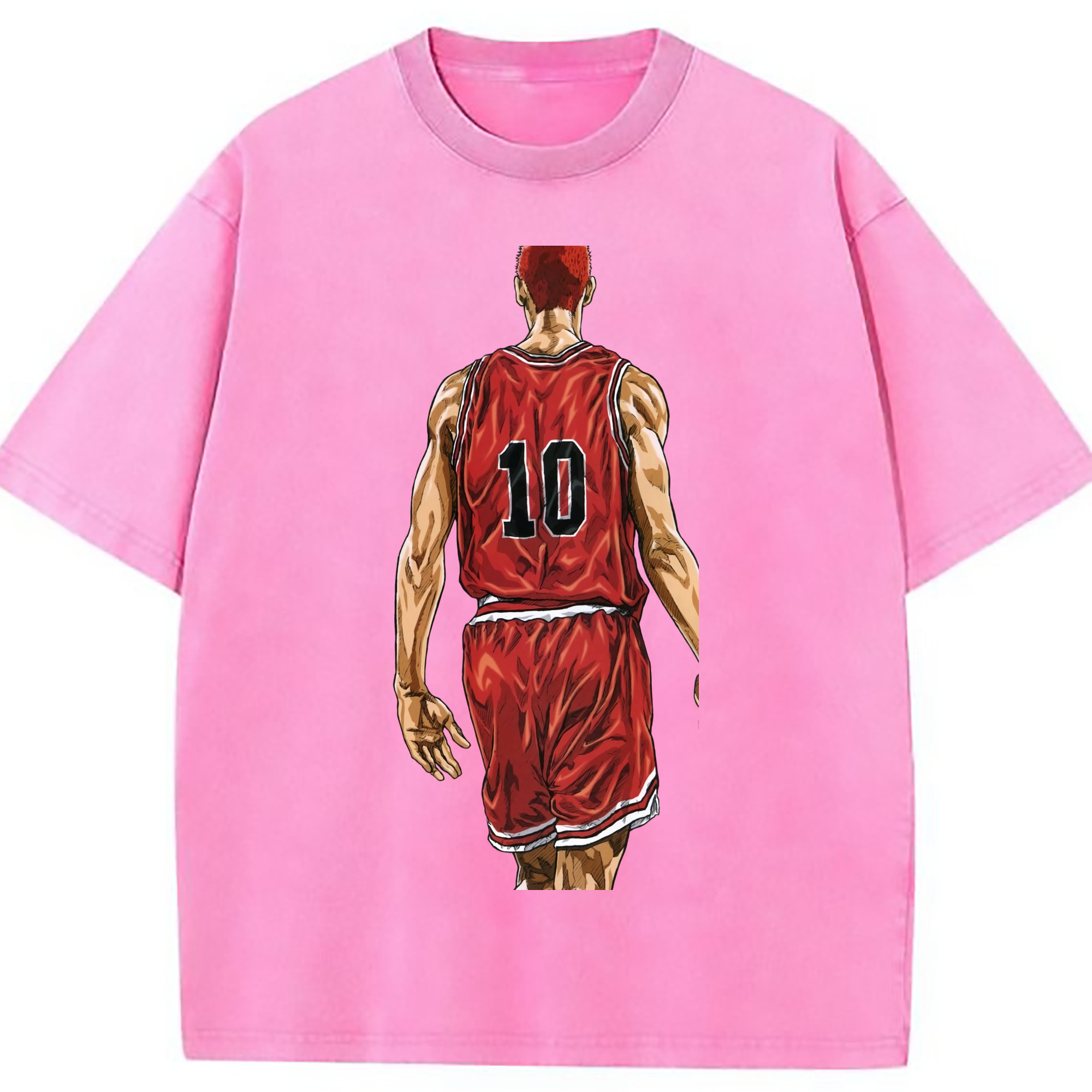 （画像用） SLAM DUNK／スラムダンク 綿100% ヴィンテージ風 半袖Tシャツ（フロントプリント）